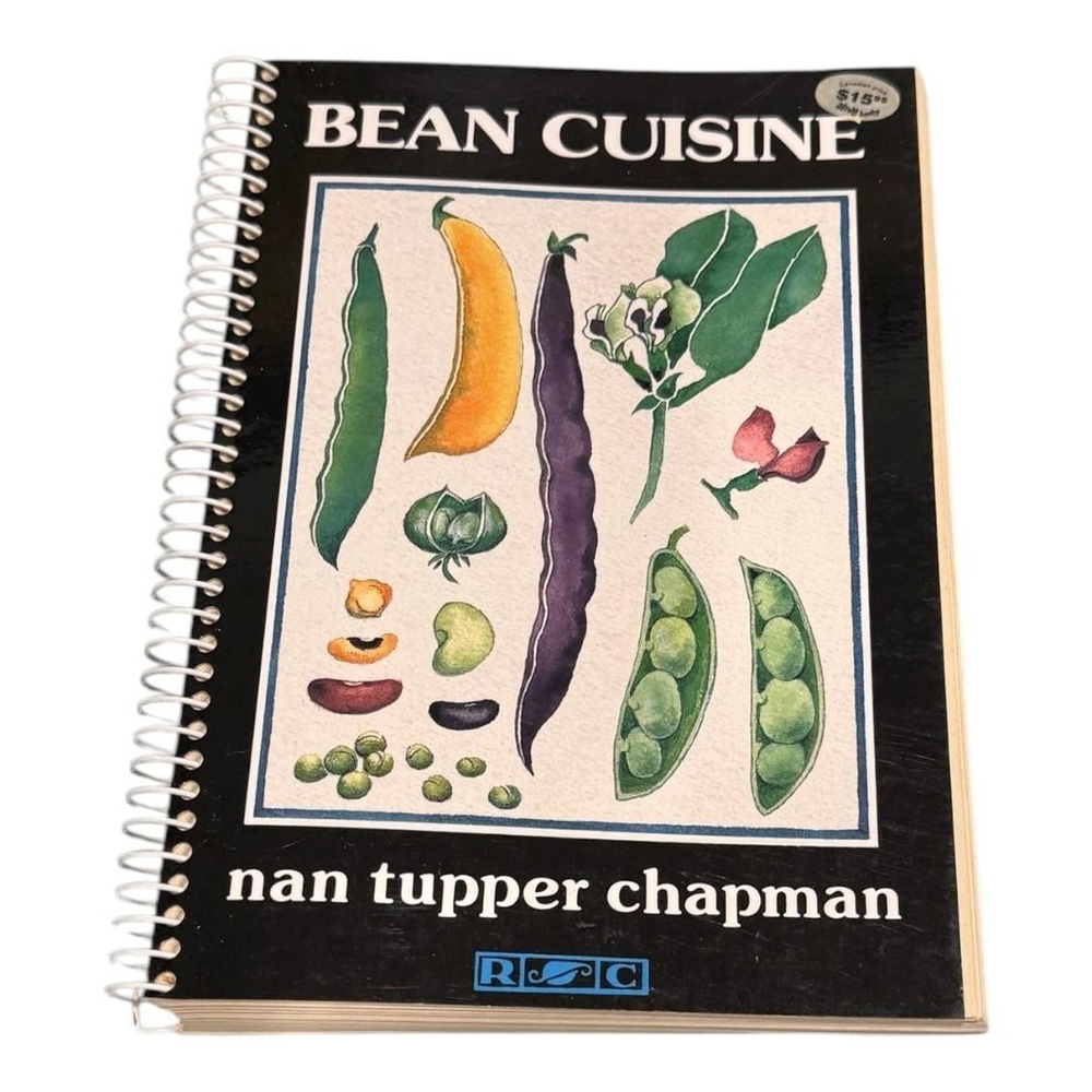 Bean Cuisine Nan Tupper Chapman Cookbook Spiral Softcover Recipes Beans Lentils